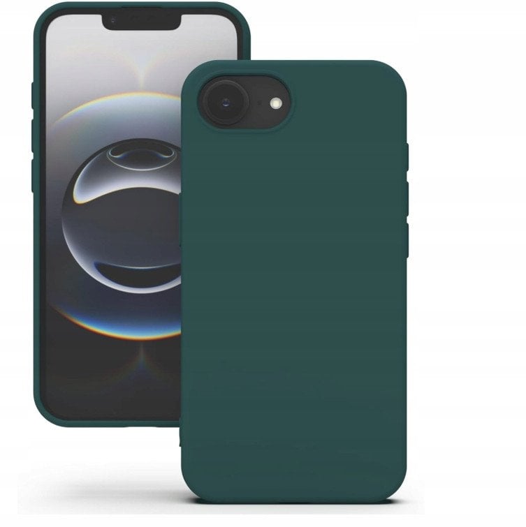 Futerał MATT do IPHONE 16e (SE 4 2025) ciemnozielony
