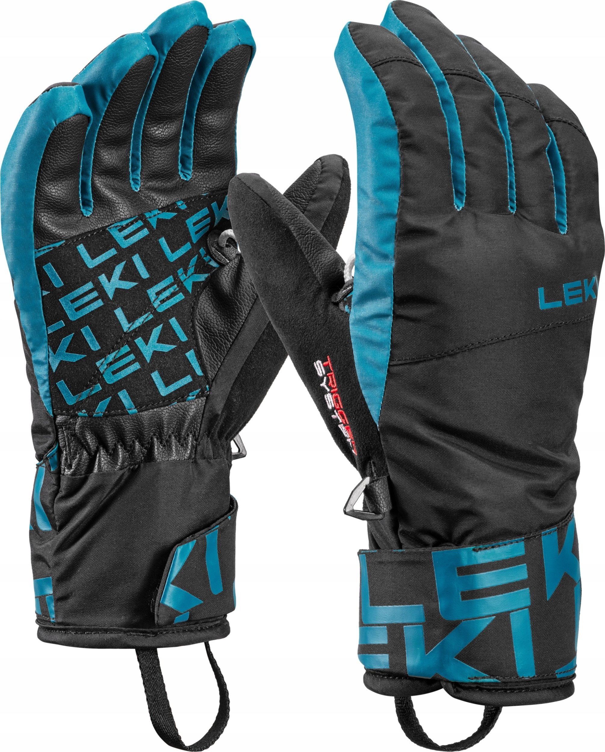 Leki RĘKAWICE Air Switch 3D Jr black ocean 6.0