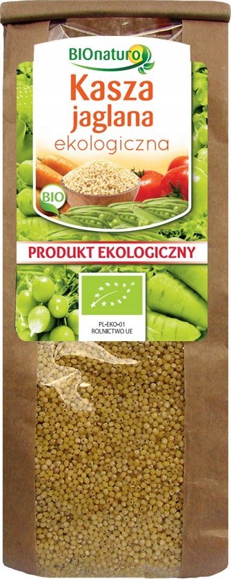 polbioeco Kasza jaglana (proso łuszczone) BIO 400g / BIOnaturo