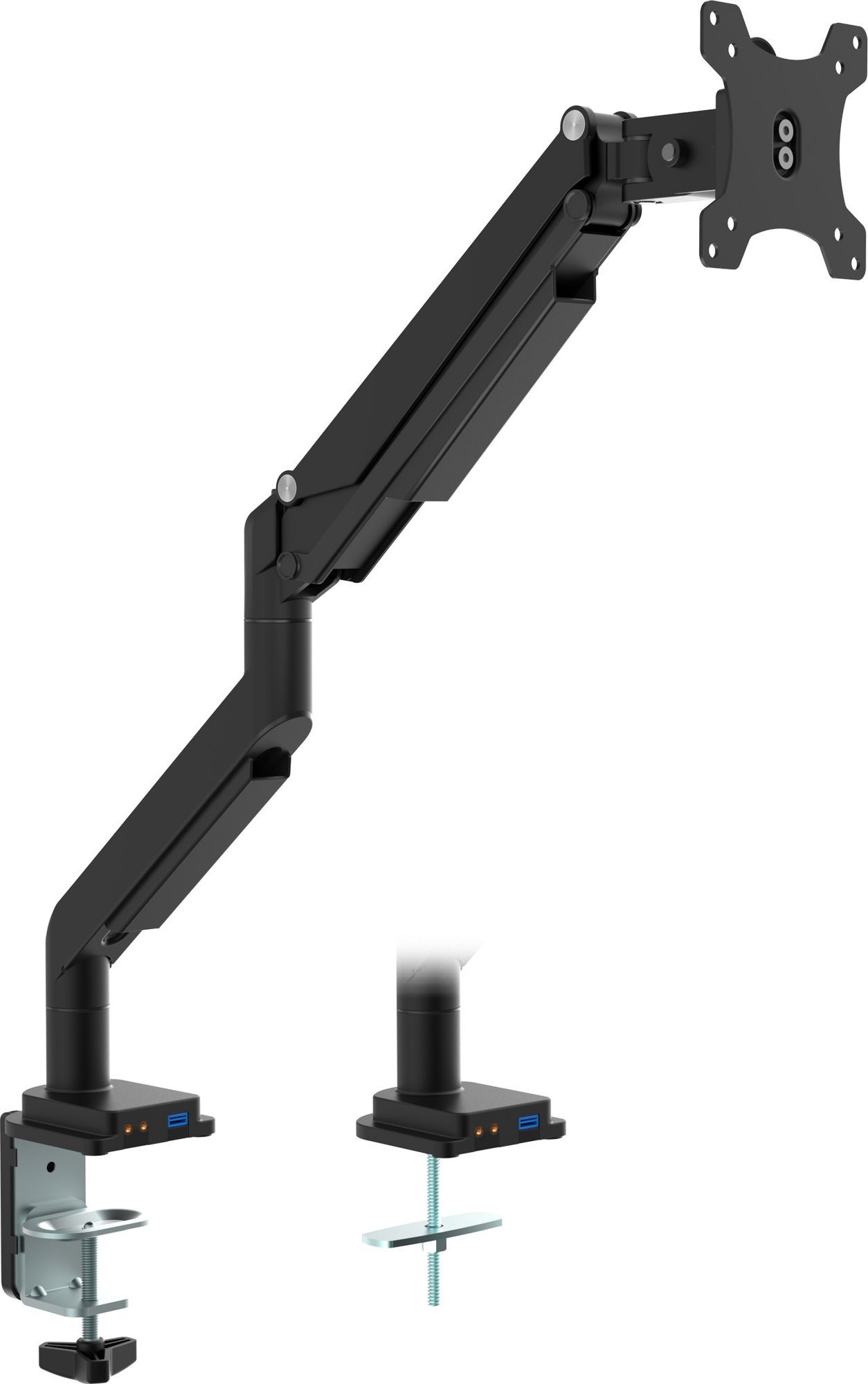 InLine InLine® Desktop Mount with Lifter and USB/Audio movable for TV / Displays up to 82cm 32" max. 9kg
