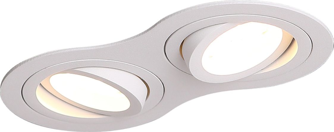 MAXlight Wpust wpuszczany okrągły biały Maxlight Signal II H0083