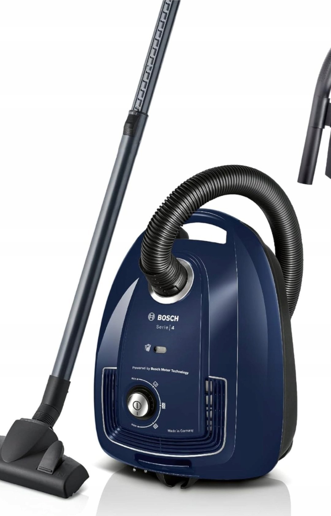 Odkurzacz Bosch Series 4 BGD38BU2, canister vacuum cleaner (dark blue)