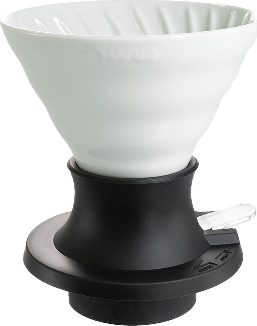 Hario Hario - Zestaw Immersion Switch - dripper ceramiczny V60-02 + filtry