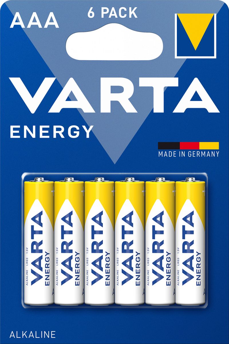 Varta Bateria Energy AAA / R03 6 szt.