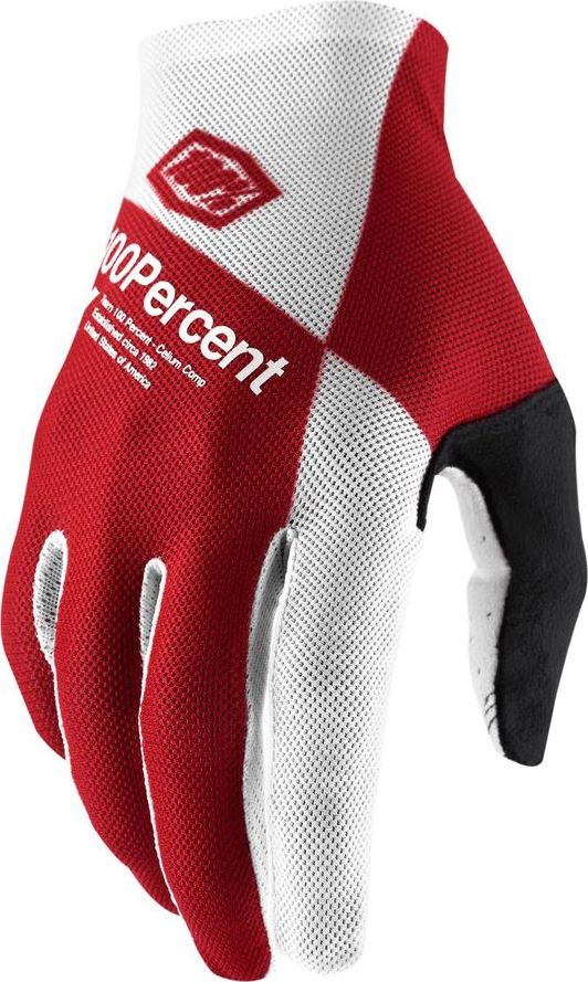 100% Rękawiczki 100% CELIUM Glove cherry silver roz. XL (długość dłoni 200-209 mm) (NEW)