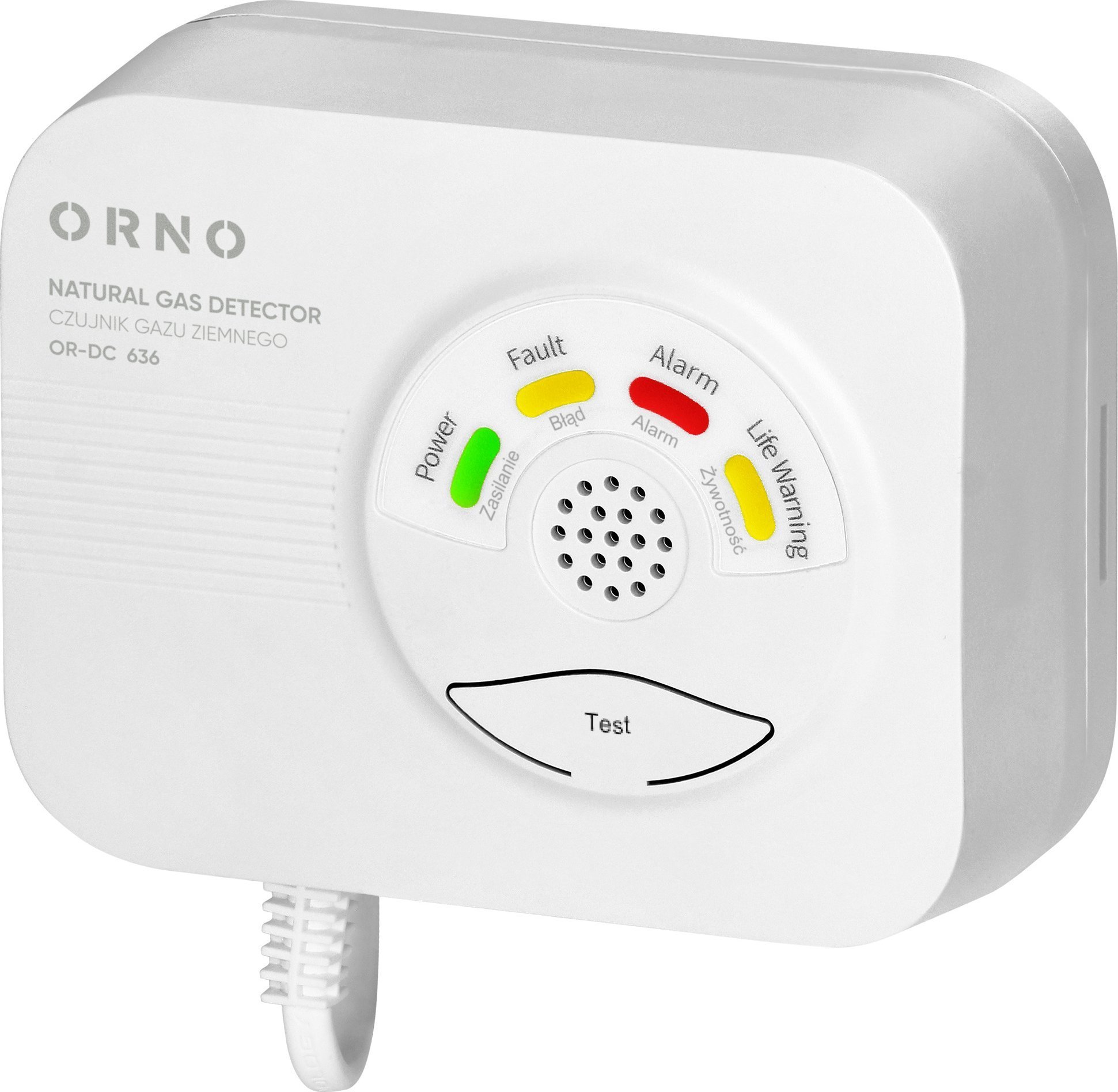 Czujnik gazu ziemnego 230V AC