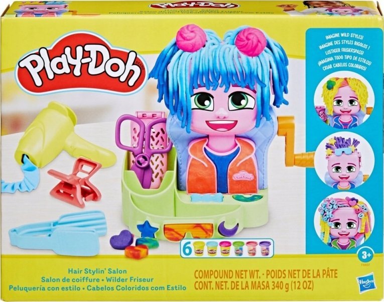 Hasbro HASBRO PLAY-DOH F8807 Stylista Fryzur Salon Fryzje