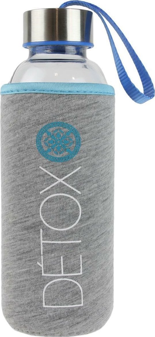 Intesi INTESI BUTELKA Z NEOPRENOWYM POKROWCEM 400ML NIEBIESKA