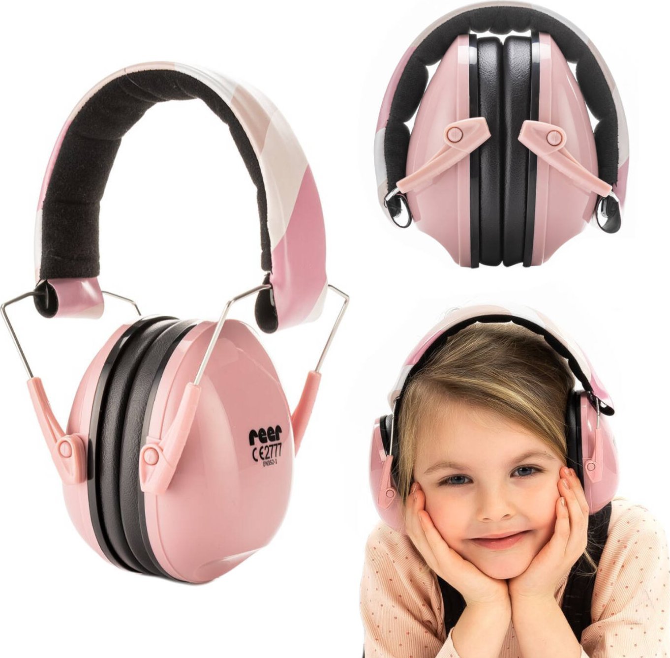 Reer Słuchawki ochronne nauszniki wygłuszające SilentGuard dzieci 2 lata+ REER