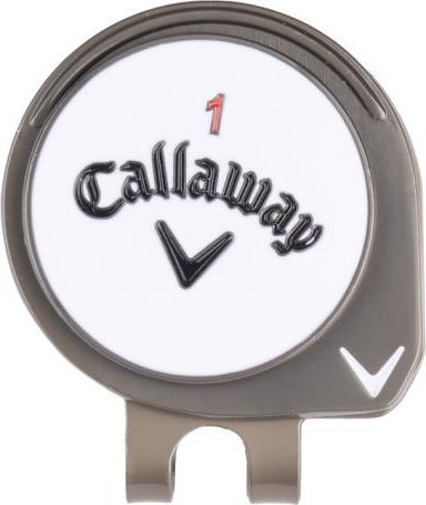 CALLAWAY morele Callaway klips z markerem, biały, dobry prezent