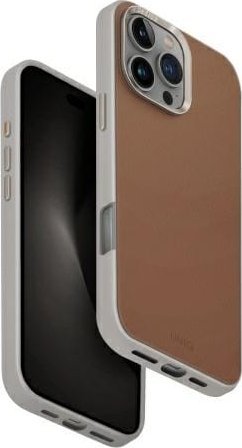 Uniq UNIQ Lyden DS iPhone 16 Pro Max 6.9" Magclick Charging case beige/caramel-ivory
