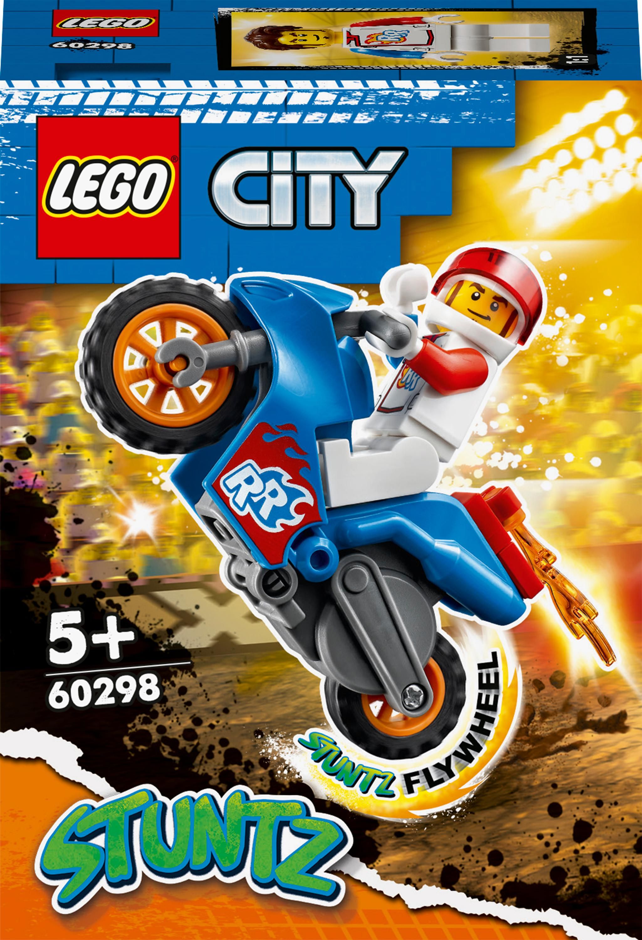 LEGO City Stuntz Rakietowy motycykl kaskaderski (60298)
