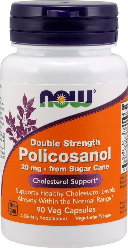 NOW Foods NOW Foods - Polikosanol, 20mg, 90 vkaps