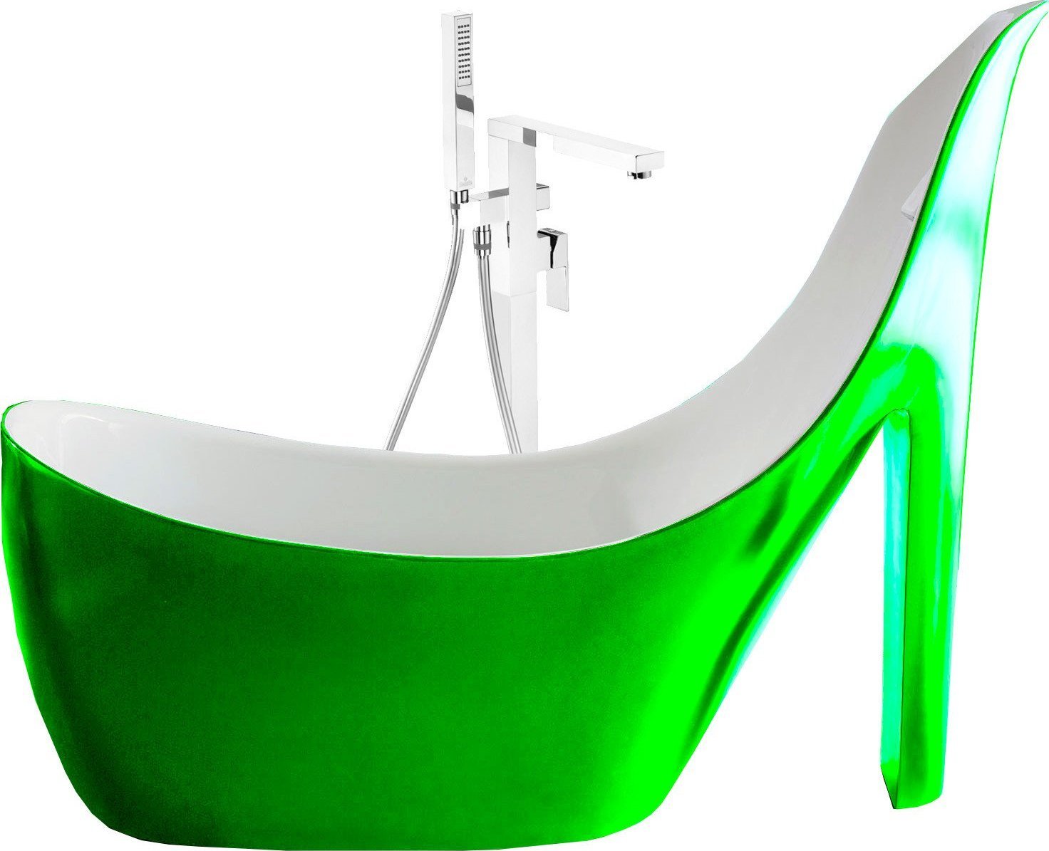 Wanna Toule Wanna 200x80x150 damska szpilka syfon akryl nowa Lamborgini