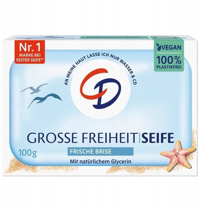 CD Grosse Freiheit Mydło w kostce z gliceryną Morska Bryza 100 g