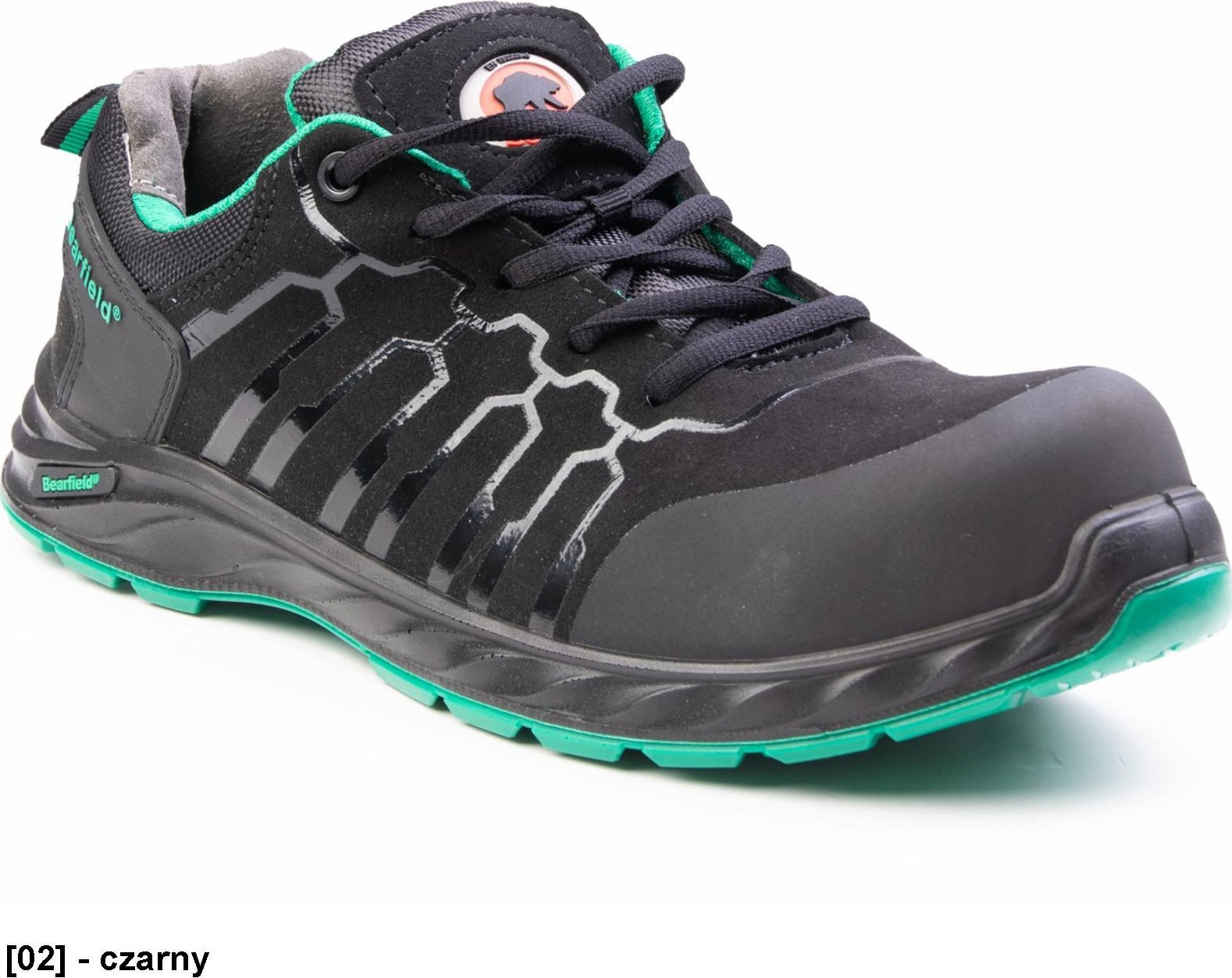 BBPP BEARFIELD PRESTON O2 SR FO - półbut wierzch wodoodporna mikrofibra podeszwa PU/PU antypoślizgowa METAL FREE elementy odblaskowe 46