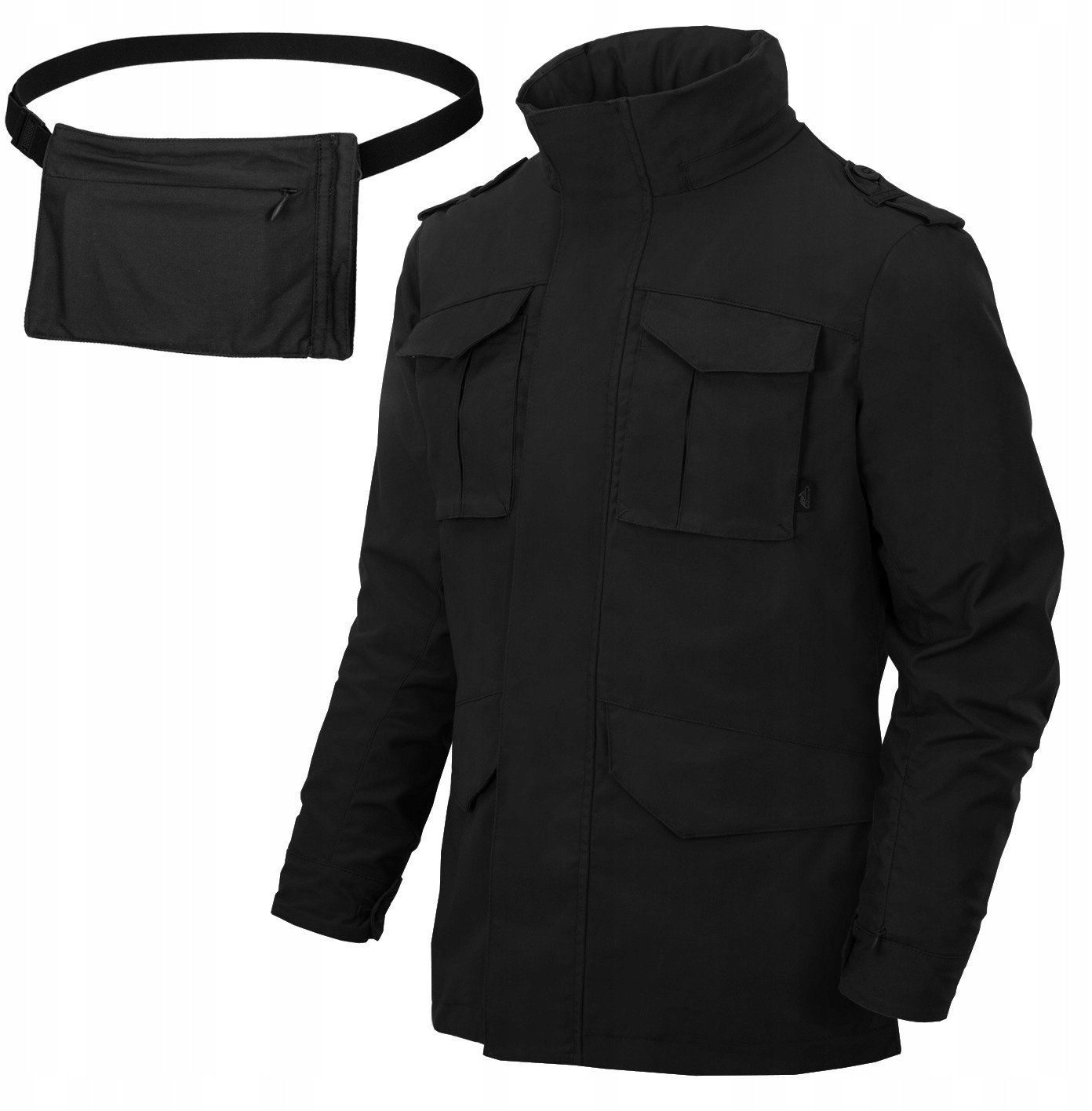 Covert M-65 Jacket - Black - XS/Regular