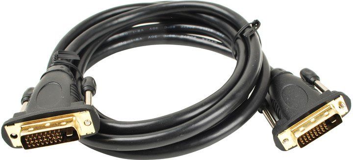 Kabel PremiumCord DVI-D - DVI-D 5m czarny (kpdvi2-5)