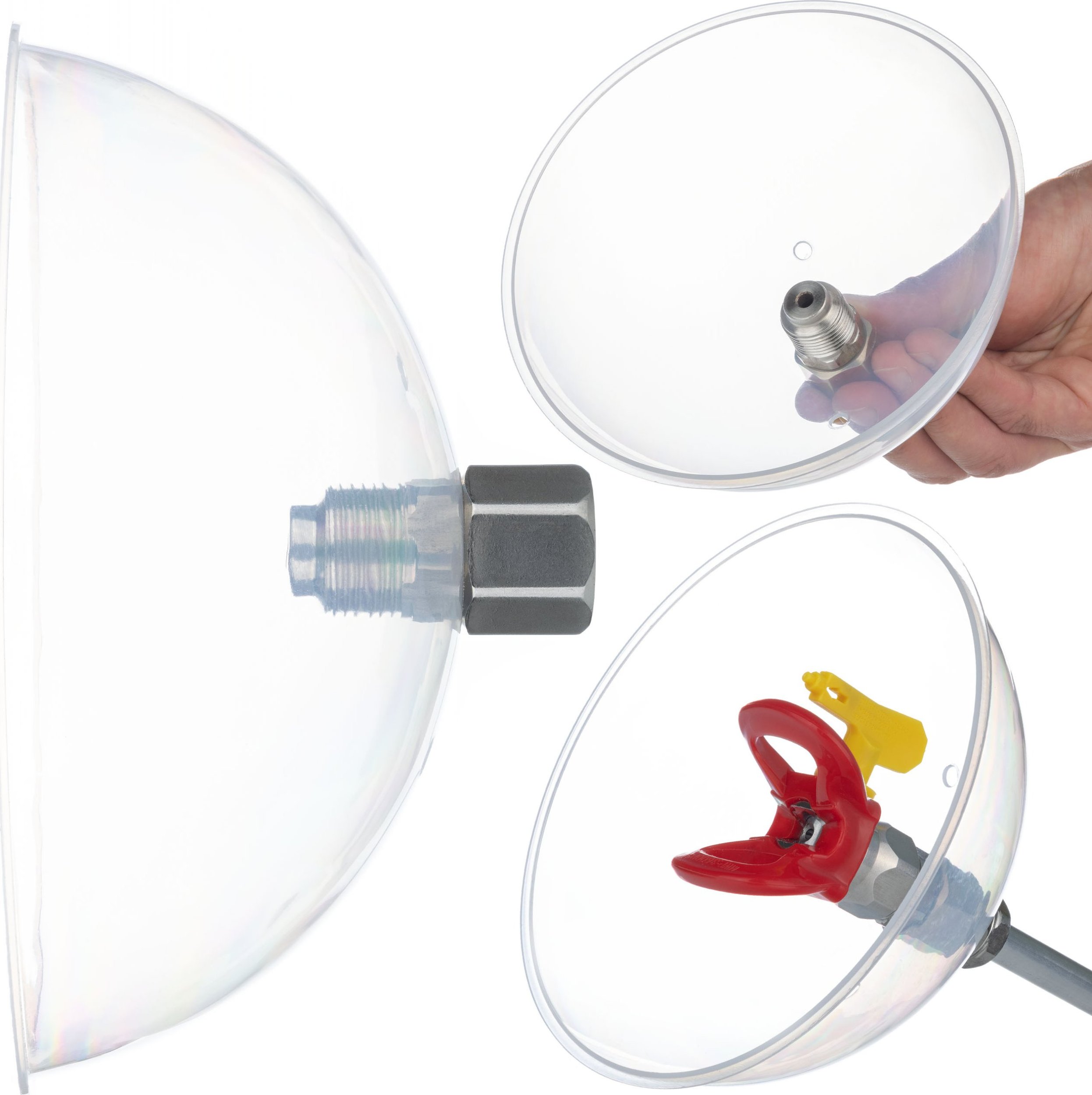 Rosfix OSŁONA PRZECIWROZBRYZGOWA FARBY MATERIAŁU DO AGREGATU MALARSKIEGO 7/8 HQ