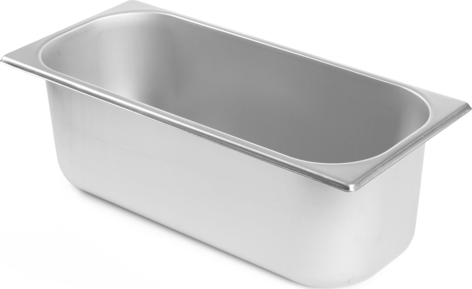 Hendi Kuweta do lodów profesjonalna stalowa nierdzewna 360x165x120mm poj. 5L - Hendi 807019 Kuweta do lodów profesjonalna stalowa nierdzewna 360x165x1