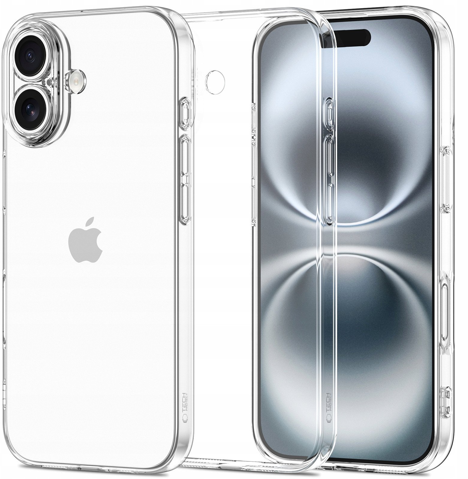 Etui Tech-Protect FlexAir do Apple iPhone 17 Clear