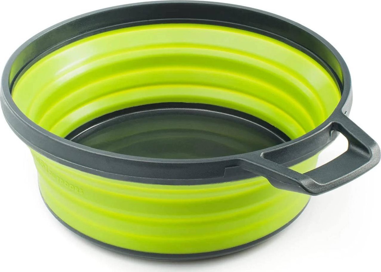 GSI Outdoors Składana miska GSI ESCAPE BOWL - zielona Uniwersalny