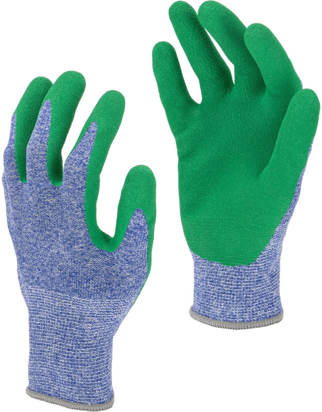 Rękawice lateks nieb.-ziel. l212610p, karta, "10", ce, lahti