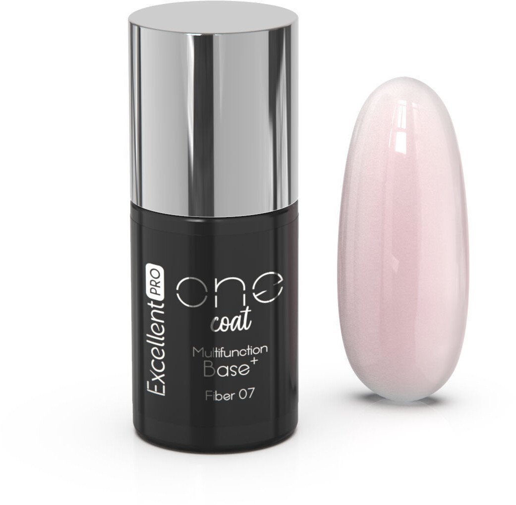 Excellent PRO One Coat Multifunction Fiber Base baza hybrydowa z włóknami Second Skin 7g