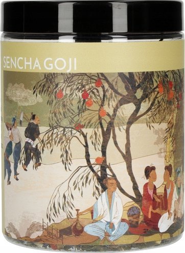 Long Man Tea Long Man Tea - Sencha Goji - Herbata sypana - Słoiczek 50g