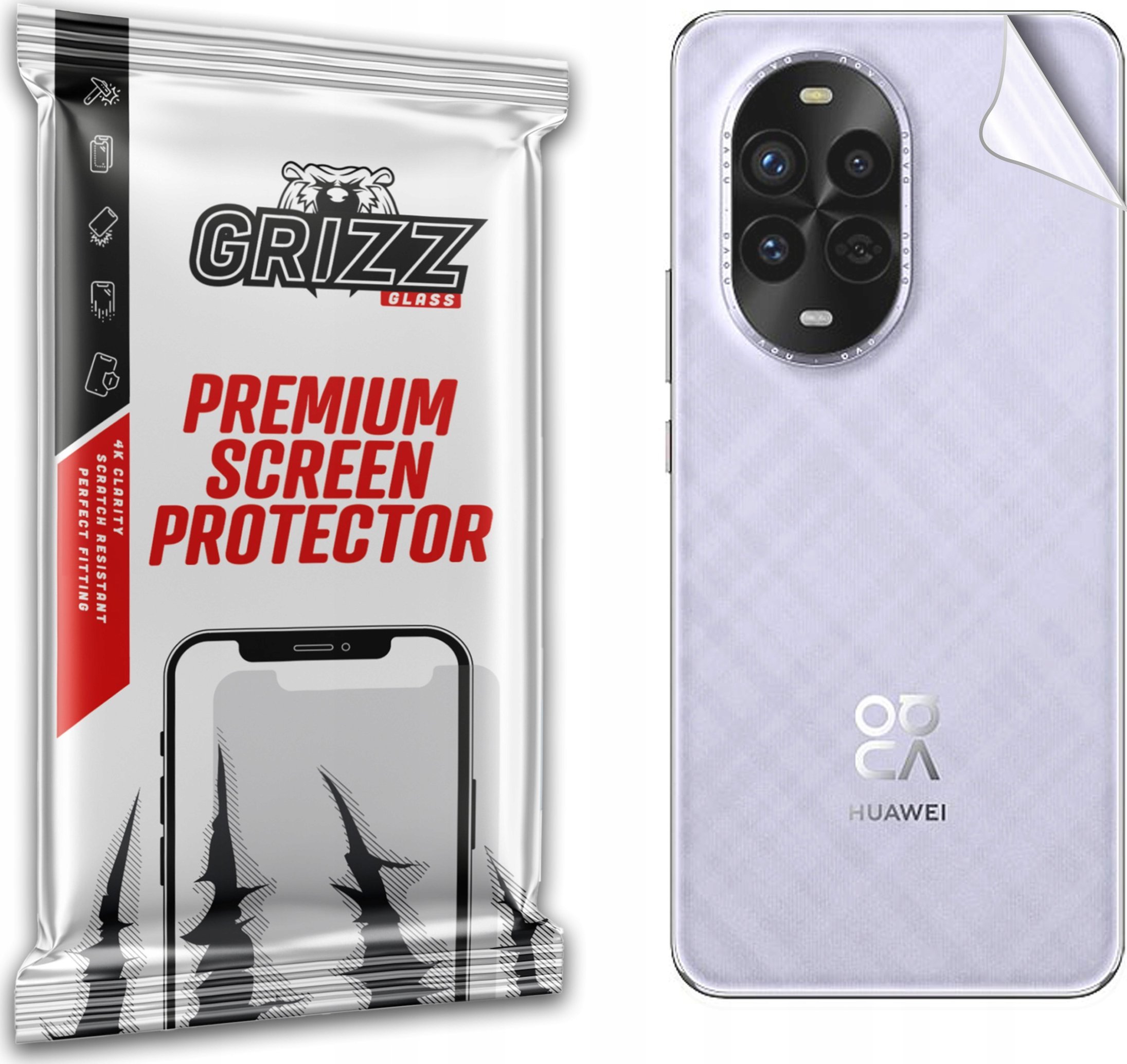 GrizzGlass Folia na tył GrizzGlass SatinSkin do Huawei Nova 13 Pro