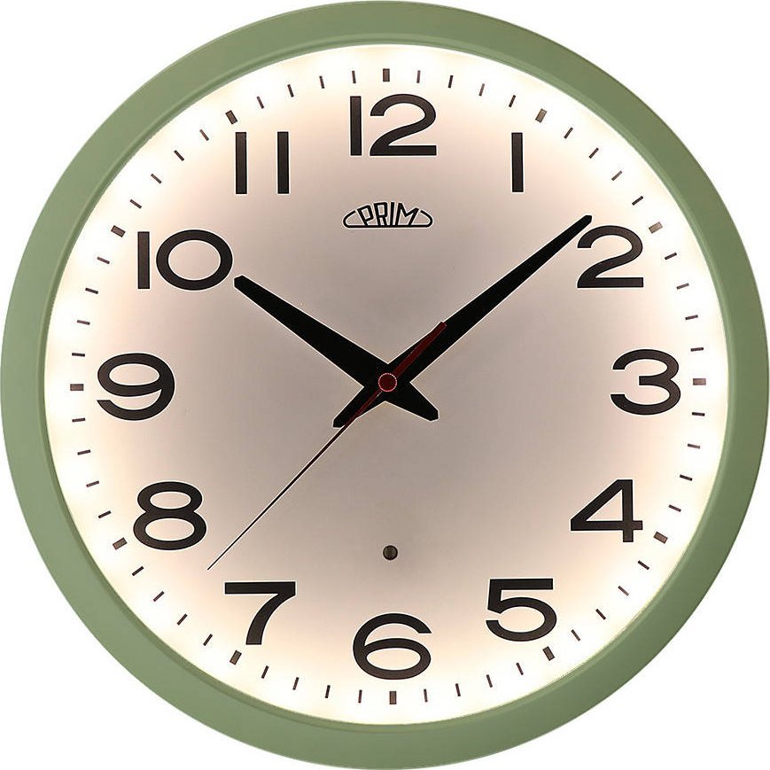 MPM Zegar ścienny PRIM E01.4295.40 podświetlany 30 cm .