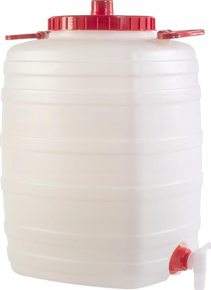 Kadax BECZKA Z KRANIKIEM KANISTER BANIAK NA WODĘ 25L