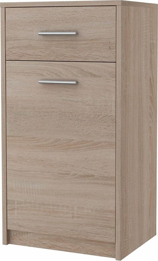 Elior Wysoka komoda dąb sonoma - Ilda 3X