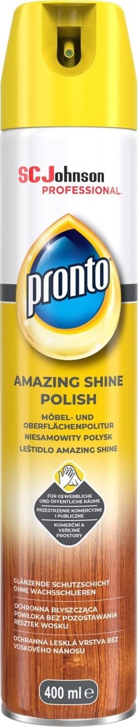 Pronto Spray przeciw kurzowi 400ml - Niesamowity Połysk