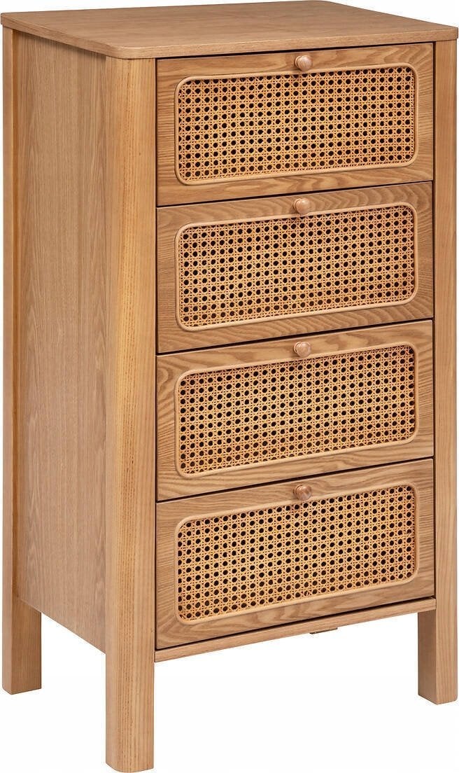 Atmosphera Komoda z szufladami z plecionki wiedeńskiej TIRIA, 103 x 55 cm