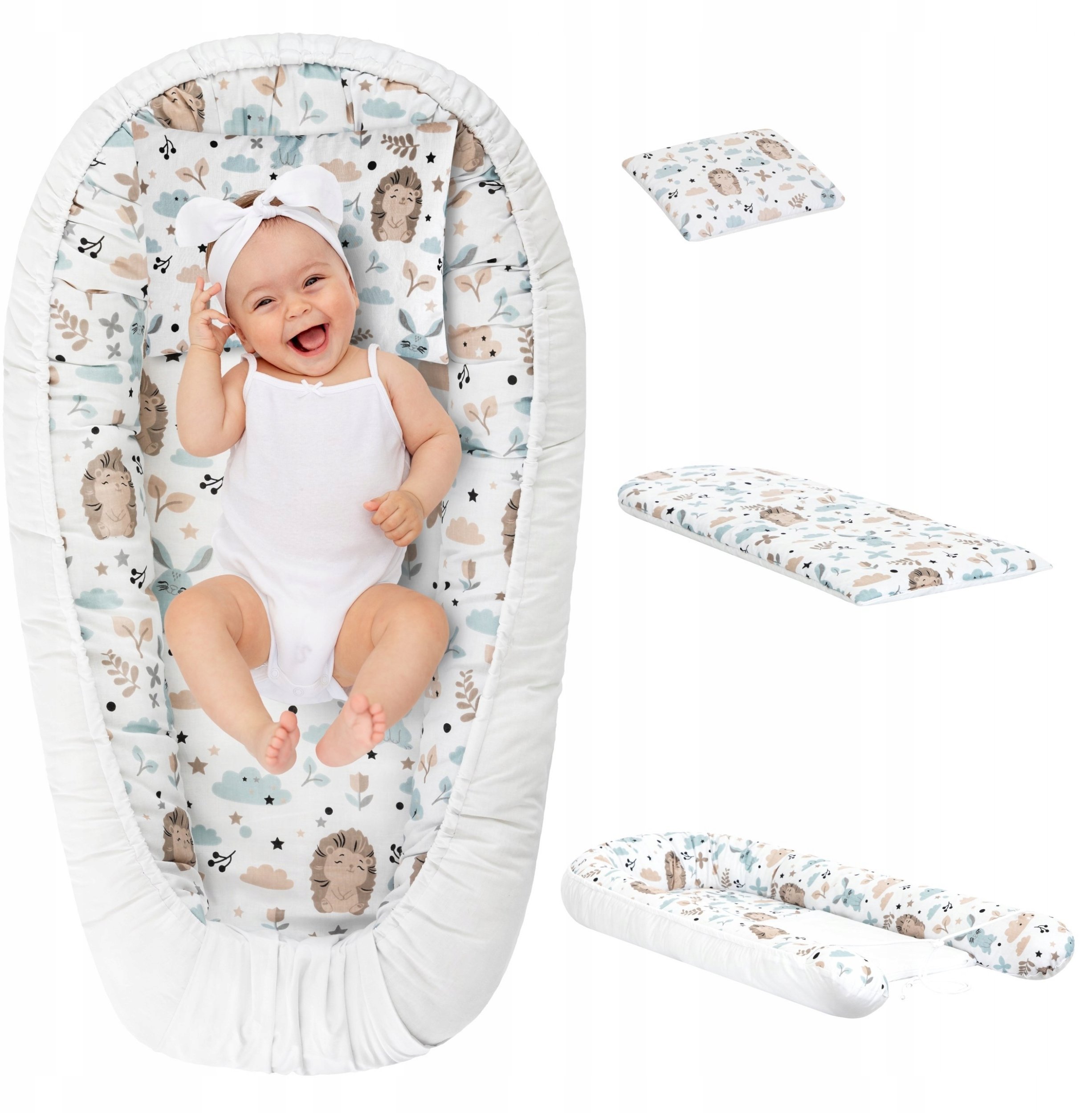 KOKON ZESTAW 3 ELEMNTY JEŻ