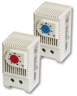 LEIPOLE Termostat Jednofunkcyjny do sterowania pracą wentylatora NO 230VAC zakres 0-60 stopni C 230VAC (JWT6011F)