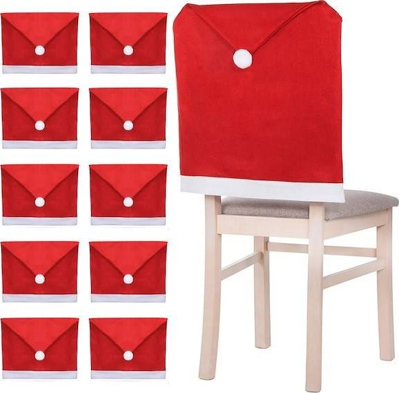 Dekoracja świąteczna Springos pokrowiec na krzesło