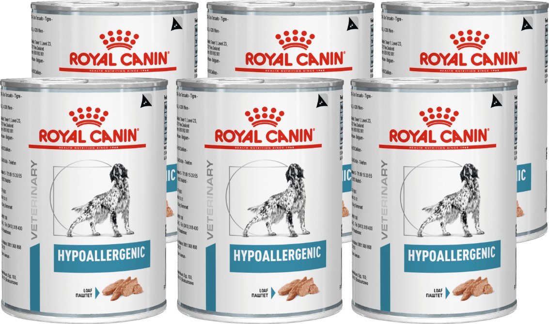 Royal Canin ROYAL CANIN Hypoallergenic DR21 6x400g