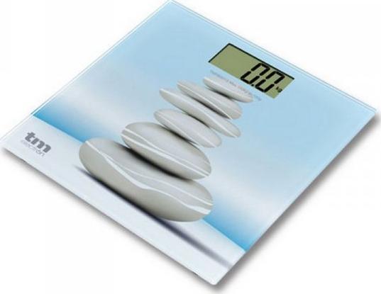 Waga łazienkowa TM Electron Zen Niebieski Slim