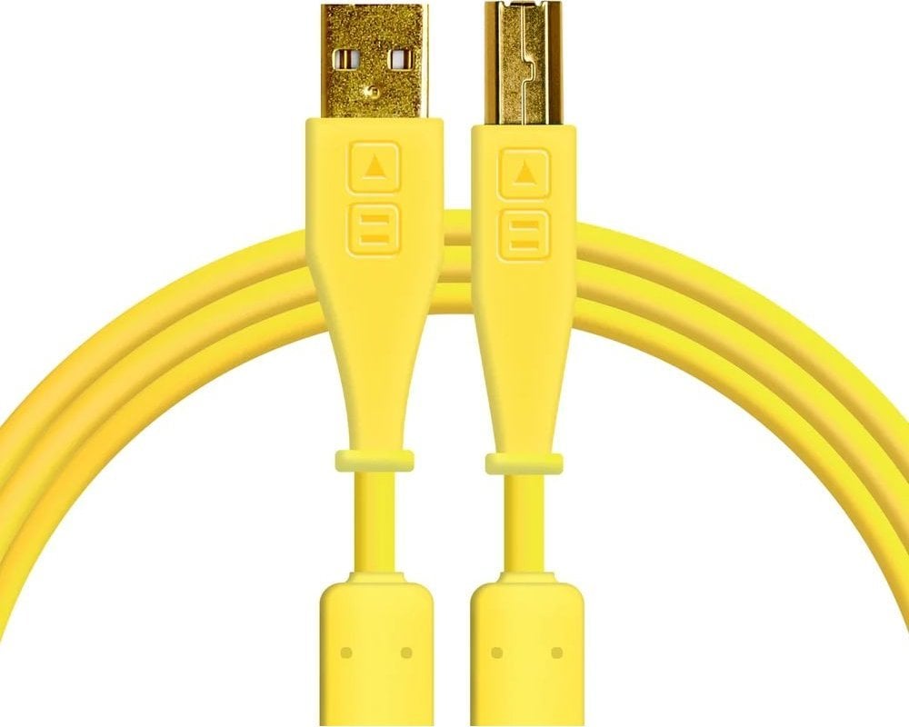 Kabel USB DJ TECHTOOLS Chroma Cable USB 1.5 m prosty żółty