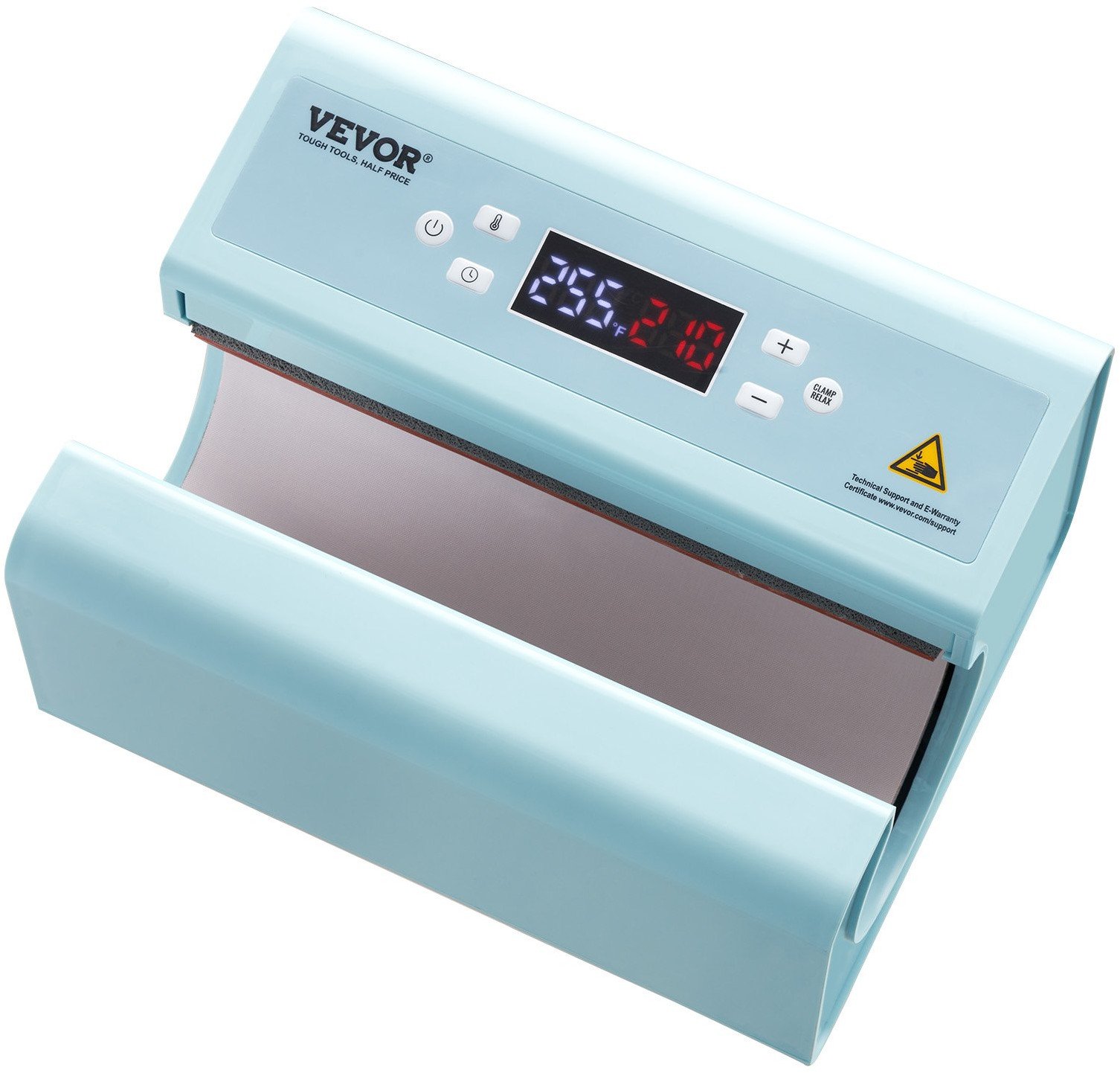 Prasa do Kubków Termosów do Sublimacji Automatyczna Niebieska Druk