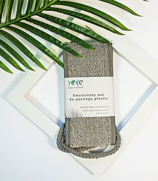 Yeye Dwustronny pas do peelingu pleców Yeye