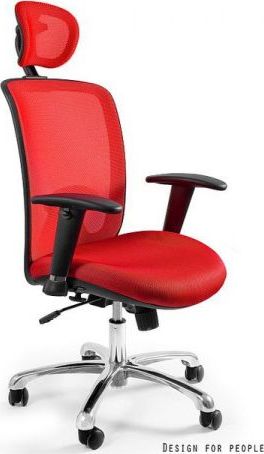 Krzesło biurowe Unique Expander Czerwone