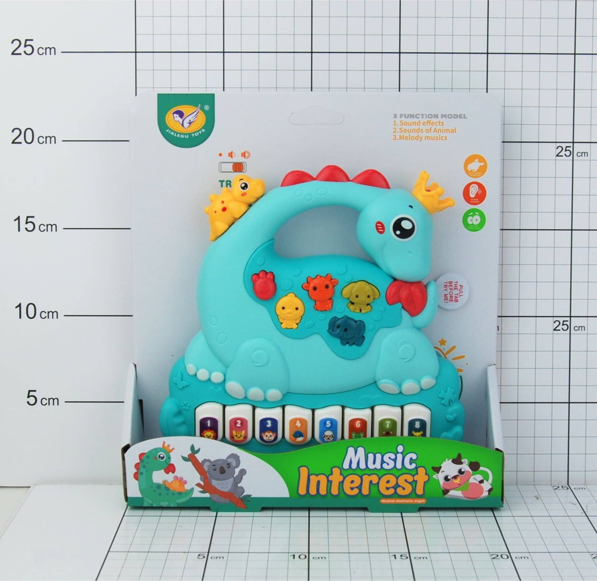 Dromader PIANINKO DINOZAUR 1SZT.