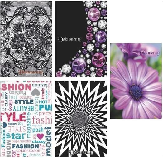 Panta Plast Okładka na dokumenty duża z nadrukiem MIX - 236398