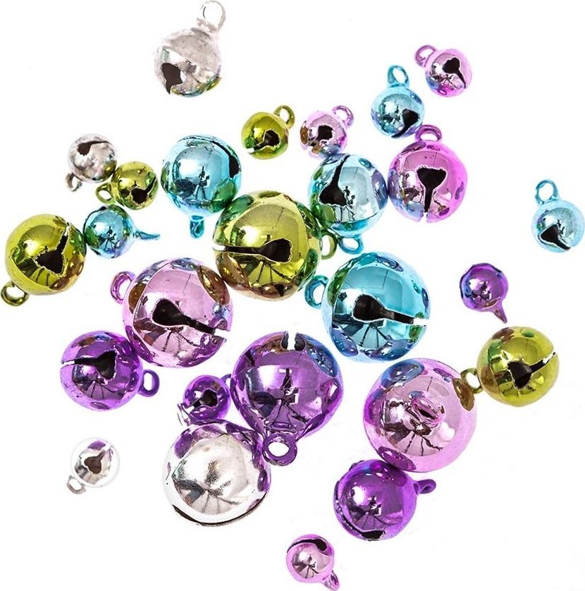 Titanum Dzwoneczki metalowe pastel 26szt