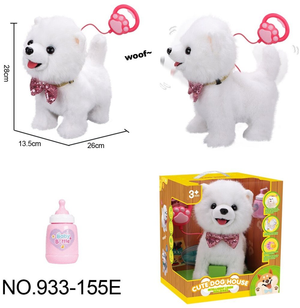 Interaktywny Pies Biały EDUKAMP