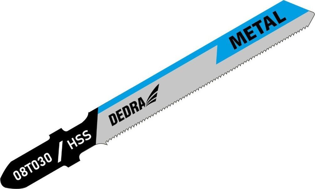 Dedra Brzeszczoty do wyrzynarki 76.5/50mm, metal, HSS, T, 2szt