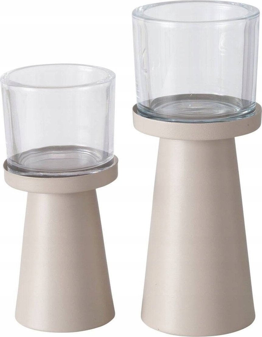 Boltze Świeczniki nowoczesne PIUS, 2 sztuki